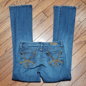 KUT from the Kloth Felicia Baby Bootcut EUC